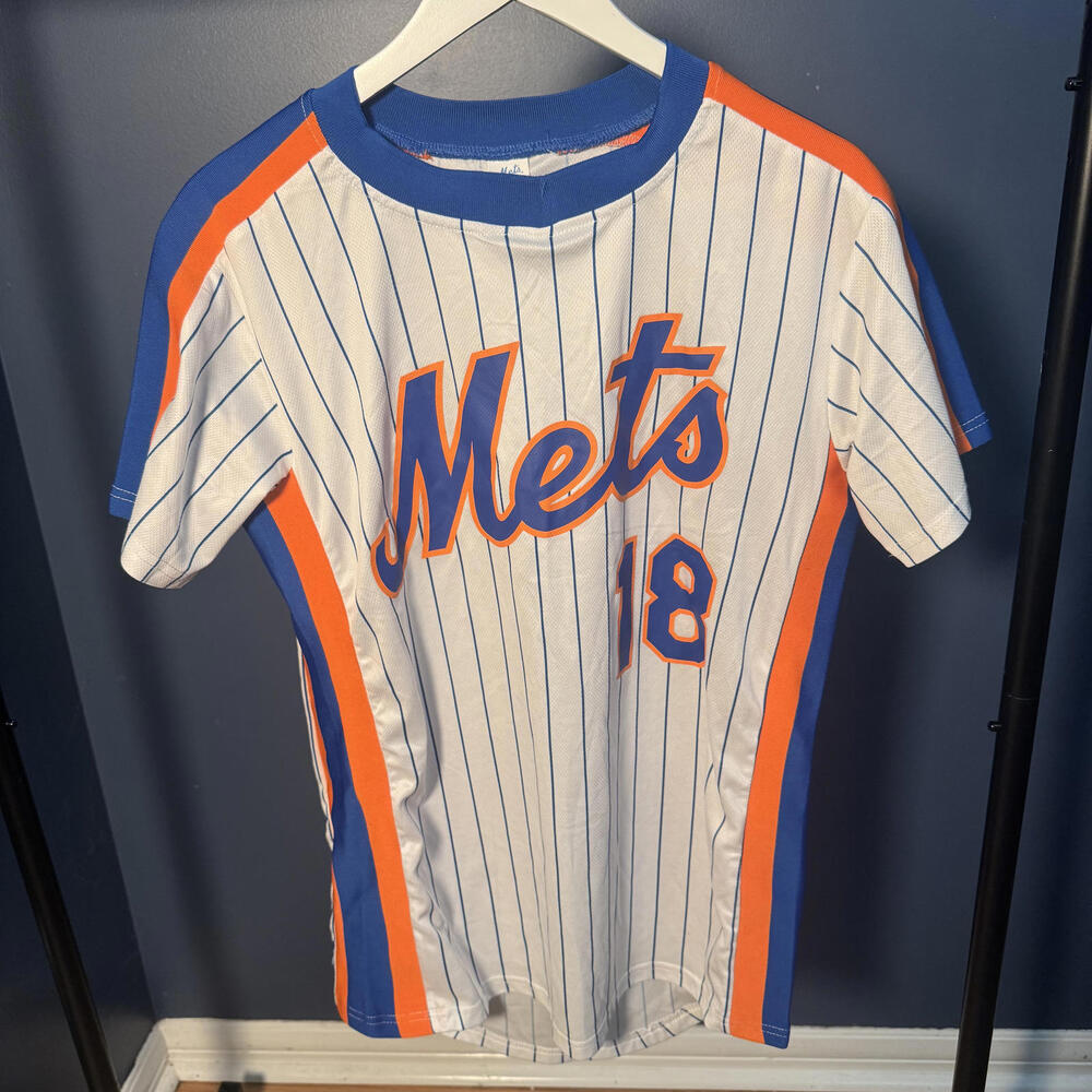 New York Mets #18 Strawberry Limited Edition Promotional Fan Jersey Adult S